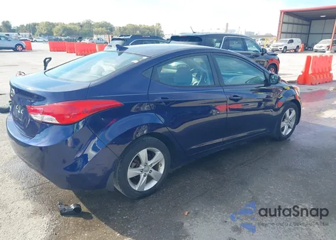2013 Hyundai Elantra Gls from USA, damaged, VIN 5NPDH4AE2DH412439